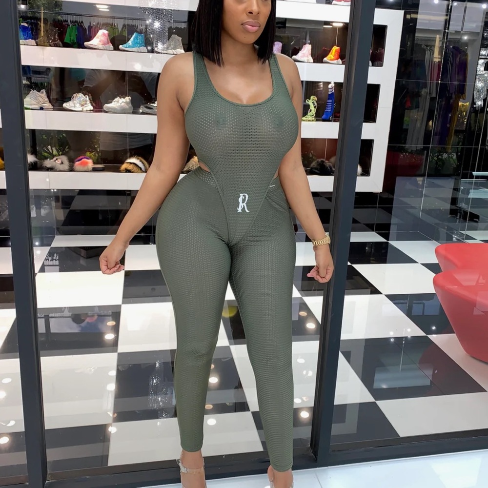 Green MESH  2pc Set